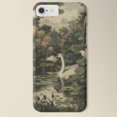 Botanische elegantie - Zwaan in het bos Case-Mate iPhone Case