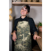 Botanische elegantie - Zwaan in het bos Schort