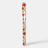 Botanische esthetische rode anjer Bloemen Case-Mate iPhone Case (Achterkant / Links)