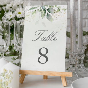 Botanische Eucalyptus Greenery Waterverf Elegant Kaart