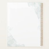 Botanische Eucalyptus Greenery Wedding Planner (Achterkant)