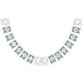 Botanische Eucalyptus Groene Bruiloft Feest Vlaggetjes (Alle)