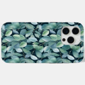 Botanische eucalyptus laat ontwerper beschermende Case-Mate iPhone case (Achterkant (horizontaal))