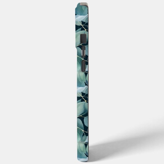 Botanische eucalyptus laat ontwerper beschermende Case-Mate iPhone case (Achterkant / Links)