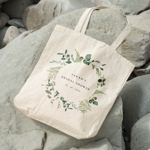Botanische Eucalyptus Waterverf Vrijgezellenfeest Tote Bag