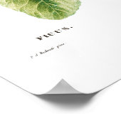 BOTANISCHE "FIGS" REDOUTÉ POSTER (Hoek)