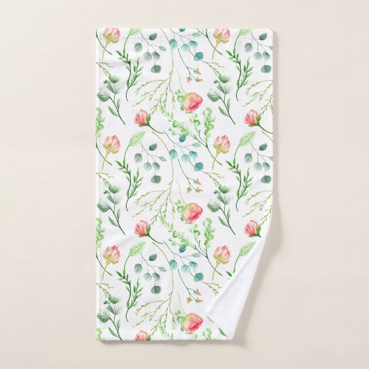 Botanische Floral Bad Handdoek (Handdoek)