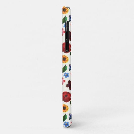 Botanische Floral Butterfly Case-Mate iPhone Case (Achterkant/links)