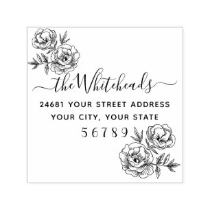 Botanische Floral Cluster Address Zelfinktende Stempel