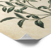  botanische Floral Franse marigold print (Hoek)