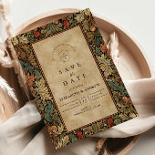 Botanische Foliage Wedding Save The Date