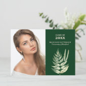 Botanische fotografie van Golden Leaves (Staand voorkant)