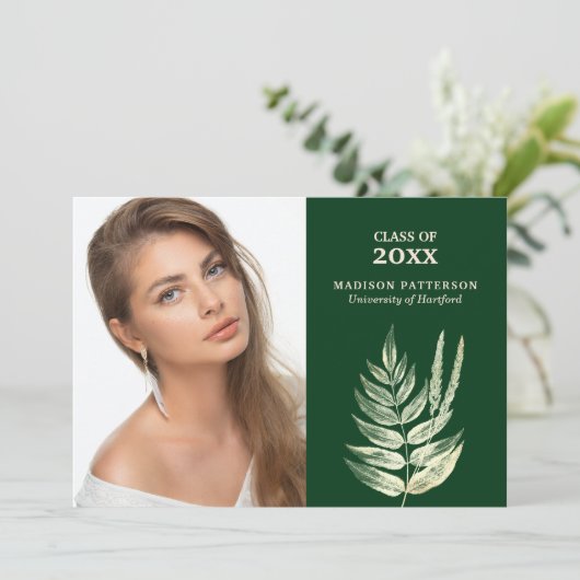 Botanische fotografie van Golden Leaves (Staand voorkant)