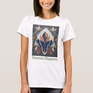 Botanische geometrie t-shirt
