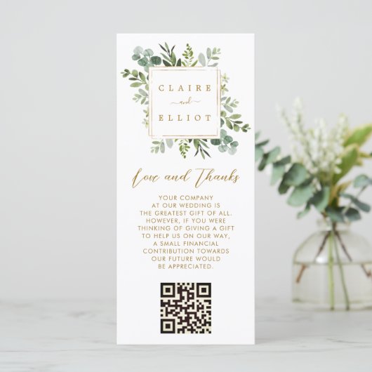 Botanische Gold Greenery die erg bedankt (Staand voorkant)