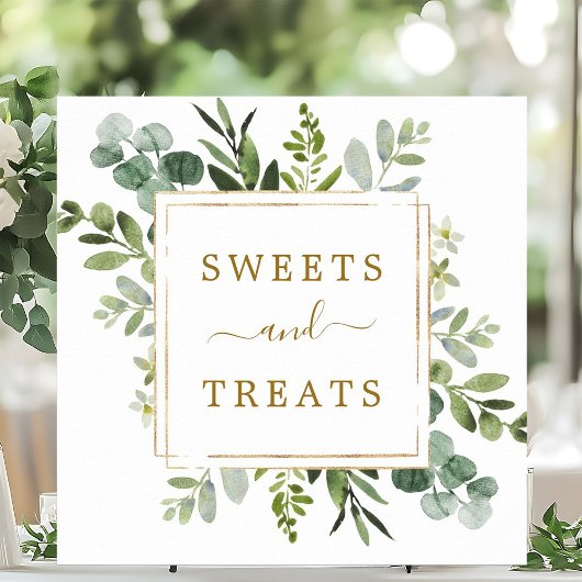Botanische Gold Sweets & Treare Square Dessert Sig Poster