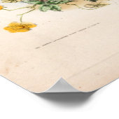 Botanische gravings, september poster (Hoek)