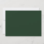 Botanische groen loof Waterverf bruiloft opslaan Save The Date (Achterkant)