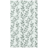 Botanische groene blad patroon keuken tafelkleed (Voorkant)