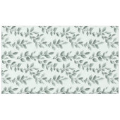 Botanische groene blad patroon keuken tafelkleed (Voorkant (Horizontaal))