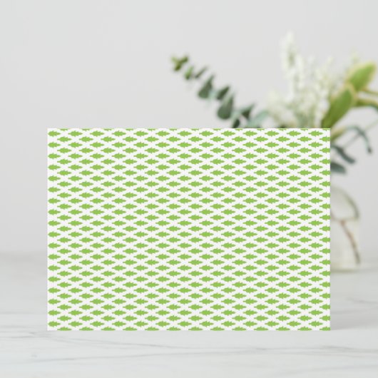 Botanische groene mapjes set (Staand voorkant)