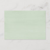 Botanische Groene Succulenten Wedstrijden Ontvangs Informatiekaartje (Achterkant)