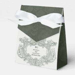 Botanische Groene Tuin Party Wedding Theme Bedankdoosjes