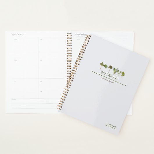 botanische handel planner (Display)