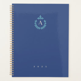 Botanische hangerenkam monogram per jaar planner