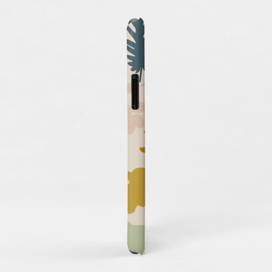 Botanische Herfst bloemen laten patroonpatroon op  Case-Mate iPhone Case (Achterkant/rechts)