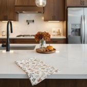 Botanische Herfst Herfst thema droog Sinaasappel b Theedoek