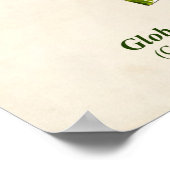 botanische illustratie, Artichoke Poster (Hoek)