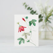  botanische illustratie briefkaart (Staand voorkant)