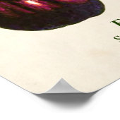  botanische illustratie, eierplanten poster (Hoek)