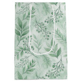 Botanische illustratie Gift Bag Medium Cadeauzakje (Achterkant)