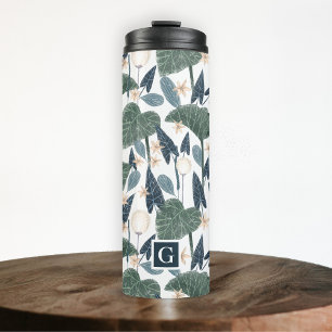 Botanische illustratie Plant Mam Monogram Thermosbeker