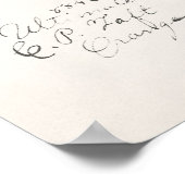 botanische illustratie poster (Hoek)