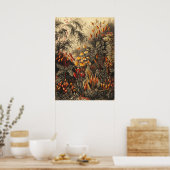  botanische illustratie poster (Keuken)