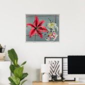 botanische illustratie poster (Thuiskantoor)