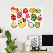 Botanische illustratie poster (Thuiskantoor)