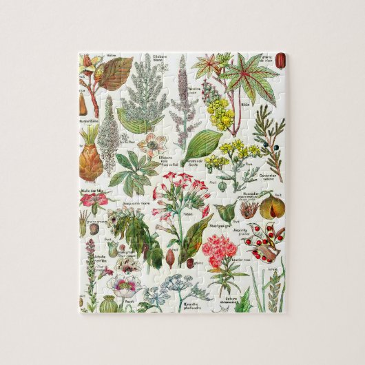 Botanische illustraties legpuzzel (Verticaal)