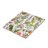 Botanische illustraties tegeltje (Zijkant)