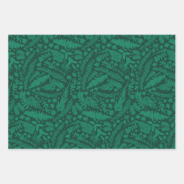 Botanische impressies inpakpapier vel