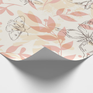 botanische insectentuin cadeaupapier