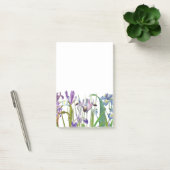 Botanische Iris Flowers Floral Garden Redoute Post-it® Notes (Kantoor)