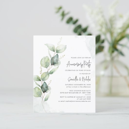 Botanische Jubileum Partij Eucalyptus (Staand voorkant)