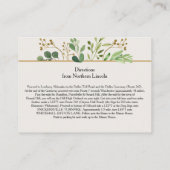 Botanische kaarten voor Dream Ivory Back Detail En (Achterkant)