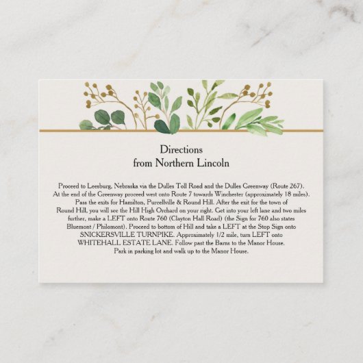 Botanische kaarten voor Dream Ivory Back Detail En (Achterkant)