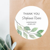 Botanische kalligrafie juwelier dank u