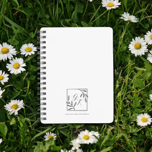 botanische kam   Tijdloos Monogram Dagboek Notitieboek